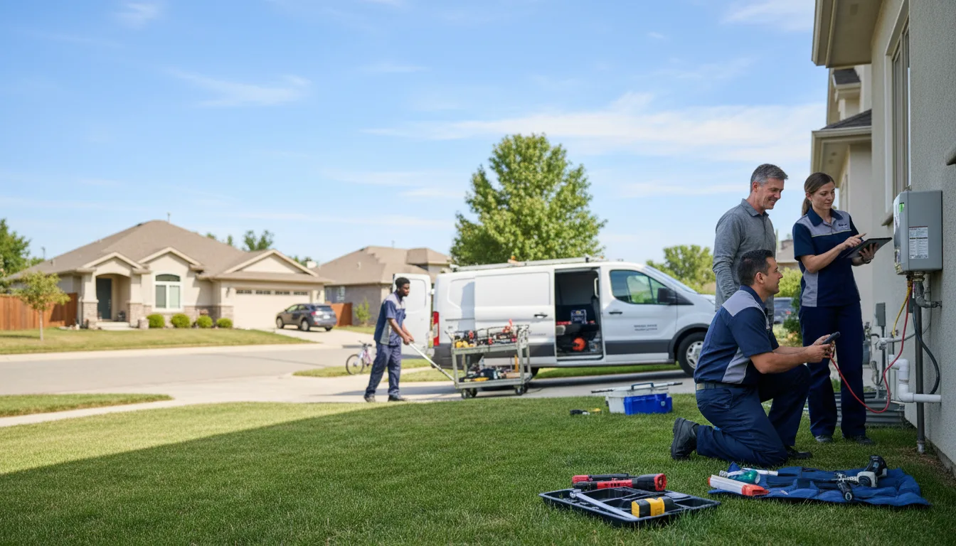 Tankless water heater service in Goldsboro, TX